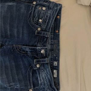 Miss Me Dark Blue Boot Cut Jeans